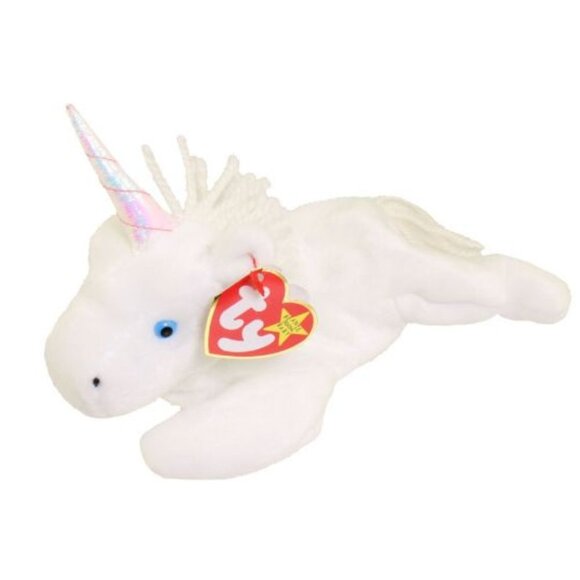TY Beanie Baby - MYSTIC the Unicorn (irredescent horn)